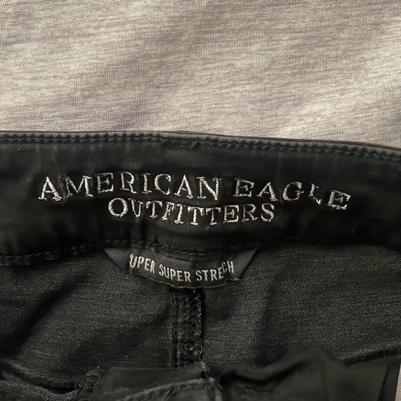 Black American Eagle Shorts - Picture 2 of 3